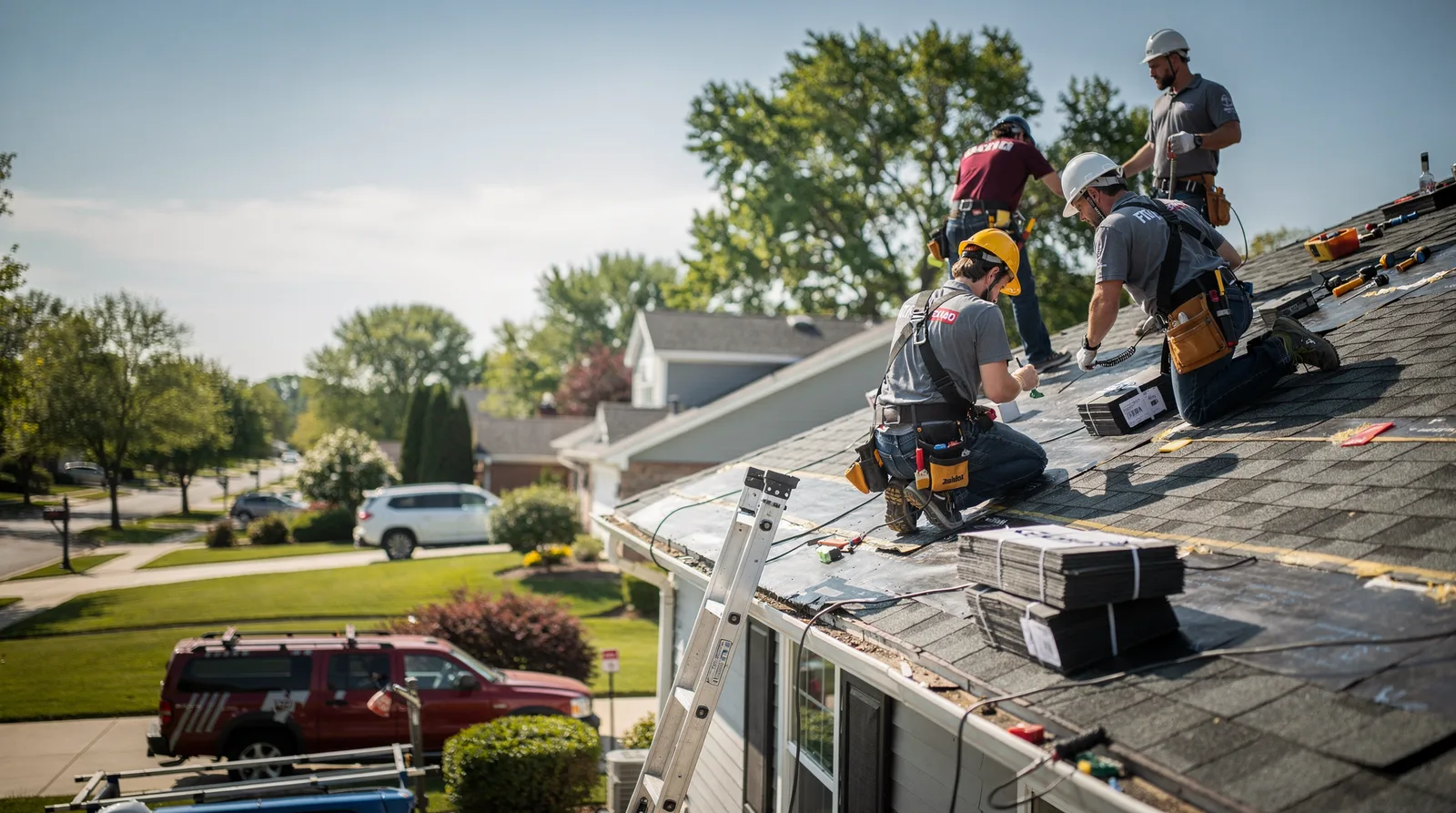 Roof Repair in Spruce Head, ME around you